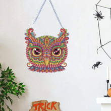Load image into Gallery viewer, Acrylic Owl 5D DIY Rhinestone Diamond Painting Dots Pendant for Wall Decor