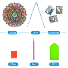 Load image into Gallery viewer, Acrylic Mandala 5D DIY Rhinestone Diamond Painting Dots Pendant for Wall Decor