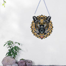 Load image into Gallery viewer, Acrylic Black Panther 5D DIY Diamond Painting Dots Pendant for Wall Decoration