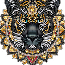 Load image into Gallery viewer, Acrylic Black Panther 5D DIY Diamond Painting Dots Pendant for Wall Decoration