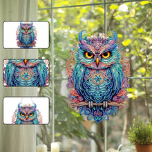 Load image into Gallery viewer, Acrylic Owl 5D DIY Diamond Painting Dots Pendant for Garden Window Decoration
