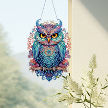 Load image into Gallery viewer, Acrylic Owl 5D DIY Diamond Painting Dots Pendant for Garden Window Decoration