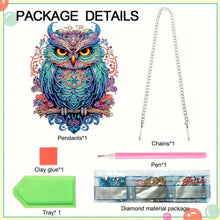 Load image into Gallery viewer, Acrylic Owl 5D DIY Diamond Painting Dots Pendant for Garden Window Decoration