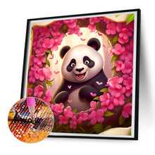 Load image into Gallery viewer, Diamond Painting - Full Round - picture frame animal panda (30*30CM)