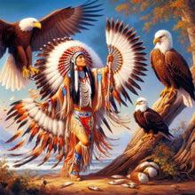 Load image into Gallery viewer, Diamond Painting - Full Round - indian (40*40CM)