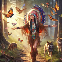 Load image into Gallery viewer, Diamond Painting - Full Round - indian (40*40CM)