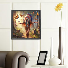 Load image into Gallery viewer, Diamond Painting - Full Round - indian (40*40CM)