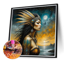 Load image into Gallery viewer, Diamond Painting - Full Round - indian (40*40CM)