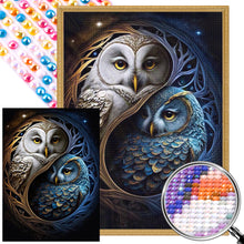 Load image into Gallery viewer, AB Diamond Painting - Full Round - owl (40*55CM)