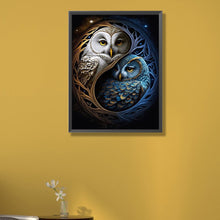 Load image into Gallery viewer, AB Diamond Painting - Full Round - owl (40*55CM)