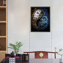 Load image into Gallery viewer, AB Diamond Painting - Full Round - owl (40*55CM)