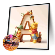 Load image into Gallery viewer, Diamond Painting - Full Round - Pooh letters (40*40CM)