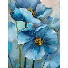 Load image into Gallery viewer, Diamond Painting - Full Square - blue poppy (30*40CM)