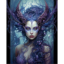 Load image into Gallery viewer, AB Diamond Painting - Full Round - Mysterious girl (40*50CM)