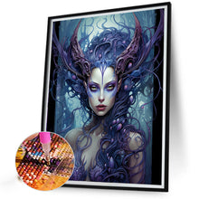 Load image into Gallery viewer, AB Diamond Painting - Full Round - Mysterious girl (40*50CM)