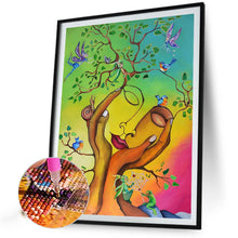 Load image into Gallery viewer, AB Diamond Painting - Full Round - nature spirit (40*55CM)