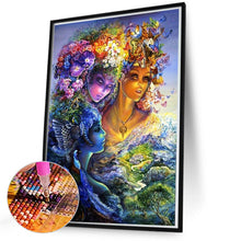 Load image into Gallery viewer, AB Diamond Painting - Full Round - nature goddess (50*70CM)