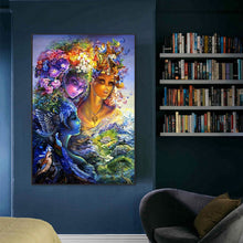 Load image into Gallery viewer, AB Diamond Painting - Full Round - nature goddess (50*70CM)