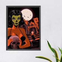 Load image into Gallery viewer, Diamond Painting - Full Round - skeleton woman (40*50CM)