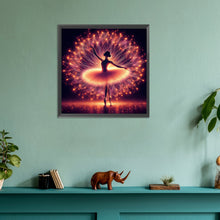 Load image into Gallery viewer, Diamond Painting - Full Round - ballet girl (30*30CM)
