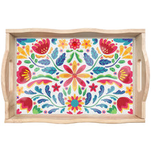 Load image into Gallery viewer, Wooden Cat 5D DIY Diamond Painting Serving Tray Diamond Painting Tray Handicraft