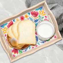 Load image into Gallery viewer, Wooden Cat 5D DIY Diamond Painting Serving Tray Diamond Painting Tray Handicraft