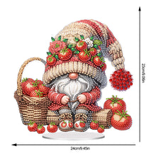 Load image into Gallery viewer, Acrylic Special Shape Fruit Gnome Desktop Diamond Art Kits for Home Office Decor