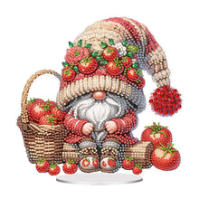 Load image into Gallery viewer, Acrylic Special Shape Fruit Gnome Desktop Diamond Art Kits for Home Office Decor