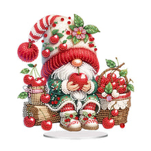 Load image into Gallery viewer, Acrylic Special Shape Fruit Gnome Desktop Diamond Art Kits for Home Office Decor