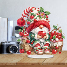 Load image into Gallery viewer, Acrylic Special Shape Fruit Gnome Desktop Diamond Art Kits for Home Office Decor