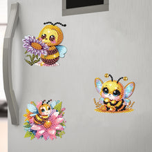 Load image into Gallery viewer, 6Pcs Special Shape Animal Diamond Painting Fridge Magnet Diamond Magnets Decals