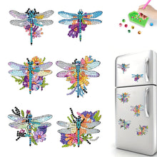 Load image into Gallery viewer, 6Pcs Special Shape Animal Diamond Painting Fridge Magnet Diamond Magnets Decals