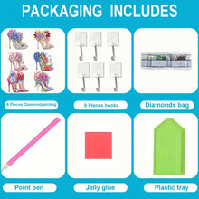 Load image into Gallery viewer, 6Pcs Diamond Painting Hooks Cute Elf Diamond Painting Art Hooks DIY Crafts Decor