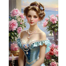 Load image into Gallery viewer, Diamond Painting - Full Round - noble lady (30*40CM)