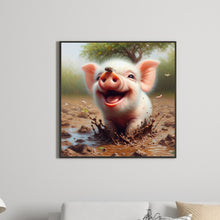 Load image into Gallery viewer, Diamond Painting - Full Round - piggy (30*30CM)