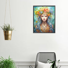 Load image into Gallery viewer, Diamond Painting - Full Square - forest girl (40*50CM)