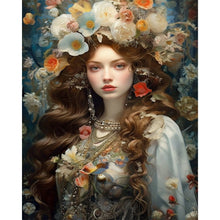 Load image into Gallery viewer, Diamond Painting - Full Square - forest girl (40*50CM)