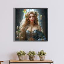Load image into Gallery viewer, Diamond Painting - Full Square - flower princess (40*40CM)