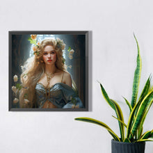 Load image into Gallery viewer, Diamond Painting - Full Square - flower princess (40*40CM)