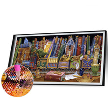 Load image into Gallery viewer, Diamond Painting - Full Round - cartoon book dragon (60*30CM)
