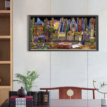 Load image into Gallery viewer, Diamond Painting - Full Round - cartoon book dragon (60*30CM)