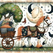 Load image into Gallery viewer, Diamond Painting - Full Square - little white horse (30*30CM)