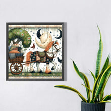 Load image into Gallery viewer, Diamond Painting - Full Square - little white horse (30*30CM)
