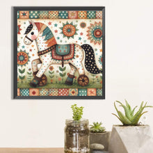 Load image into Gallery viewer, Diamond Painting - Full Square - little white horse (30*30CM)