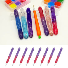 Load image into Gallery viewer, 7/8pcs Diamond Painting Pen Ergonomic DIY Diamond Art Painting Pen for Beginners