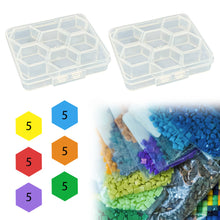 Load image into Gallery viewer, 30/120Pcs Diamond Embroidery Drill Mud Kit with Box Diamond Mosaic Glue Clay Set