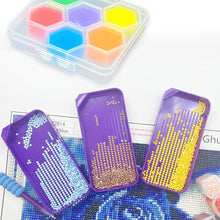 Load image into Gallery viewer, 30/120Pcs Diamond Embroidery Drill Mud Kit with Box Diamond Mosaic Glue Clay Set