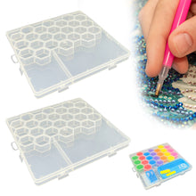 Load image into Gallery viewer, 30/120Pcs Diamond Embroidery Drill Mud Kit with Box Diamond Mosaic Glue Clay Set