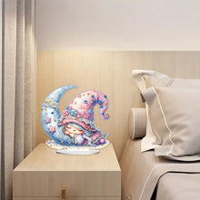 Load image into Gallery viewer, Double Side Sleeping Gnome Diamond Painting Desktop Ornaments Kit for Home Decor