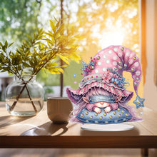 Load image into Gallery viewer, Double Side Sleeping Gnome Diamond Painting Desktop Ornaments Kit for Home Decor